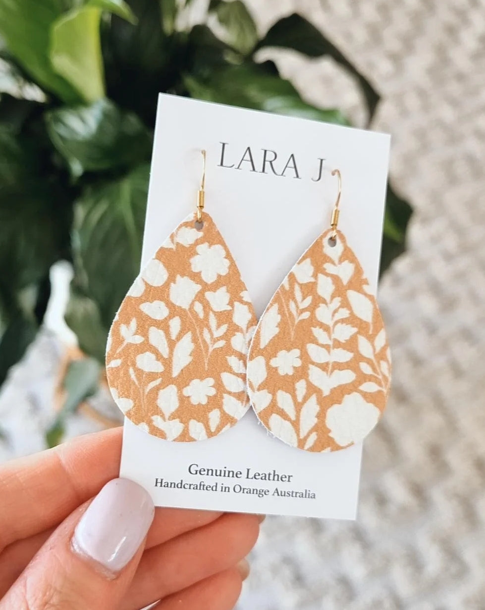 Delilah Leather Earrings