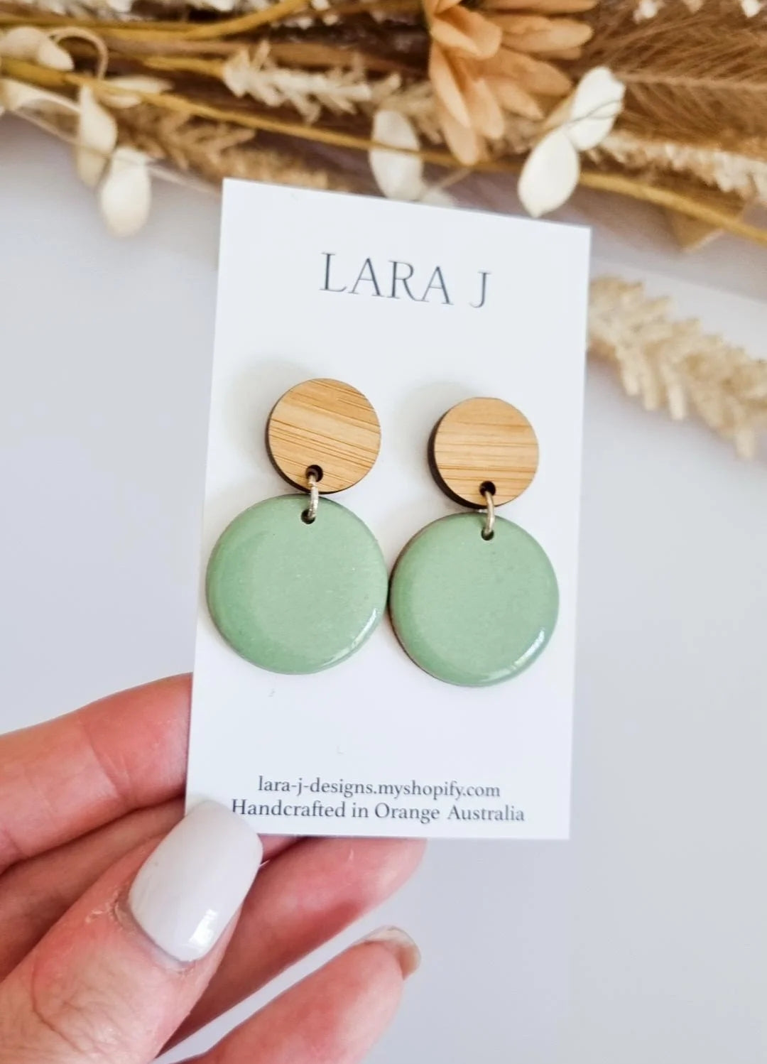 Petite Circle Dangle #3