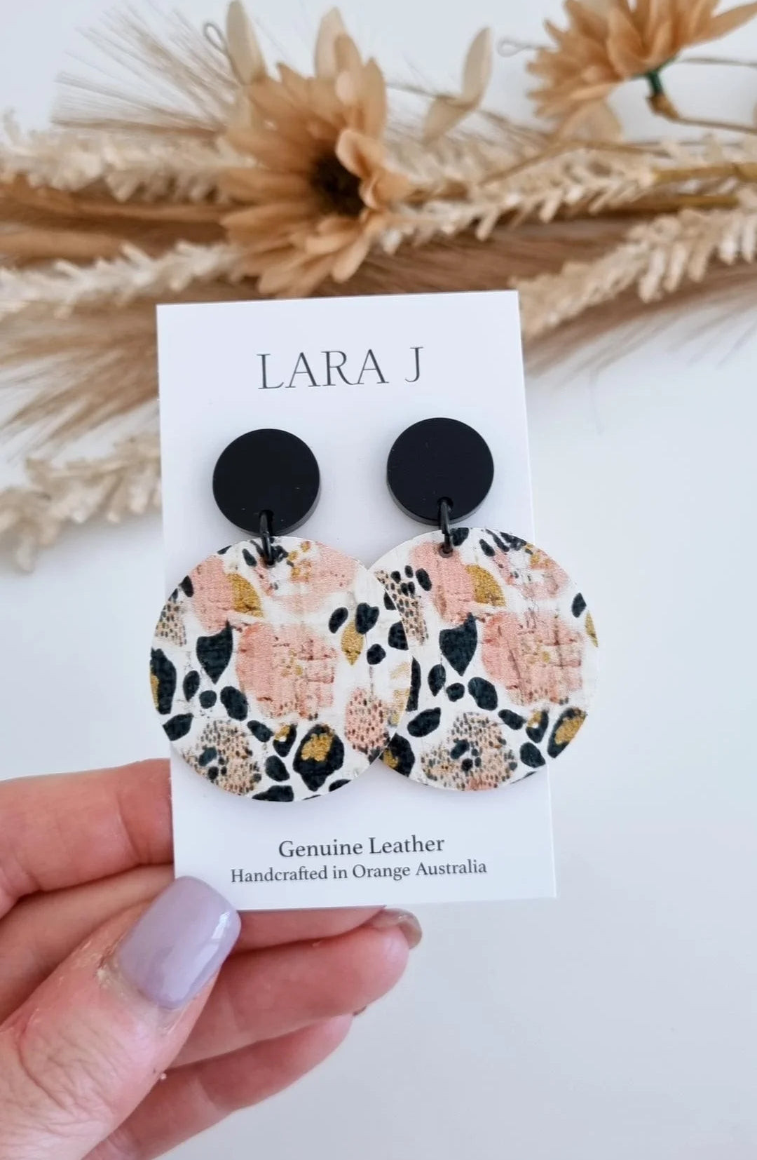 Leather Dangles - #8