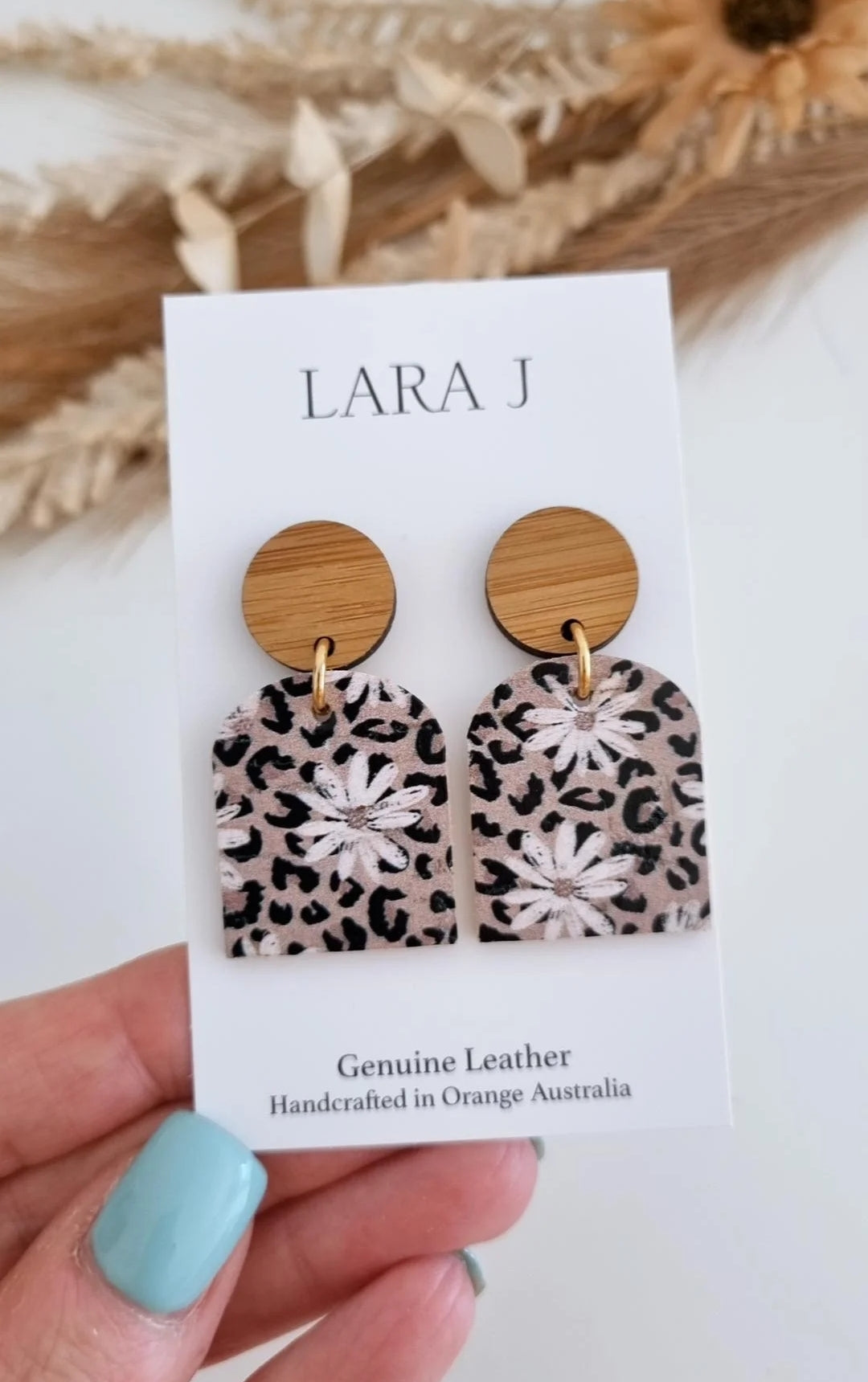 Arch Leather Dangles #4