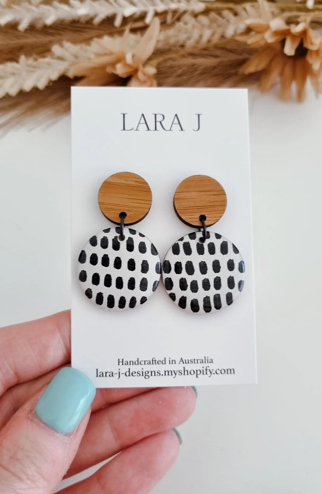 Petite Circle Dangle #5