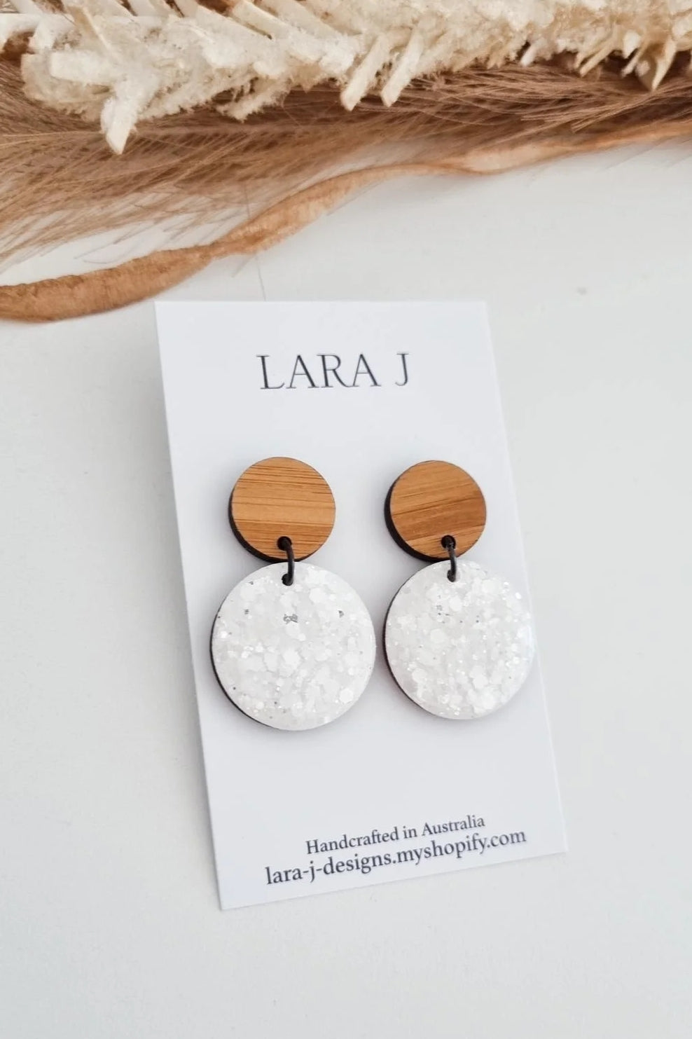 Petite Circle Dangle #12