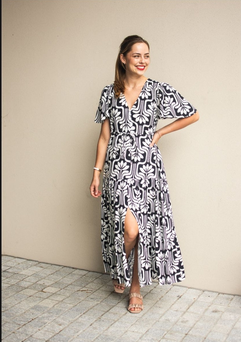 Callie Dress - Navy