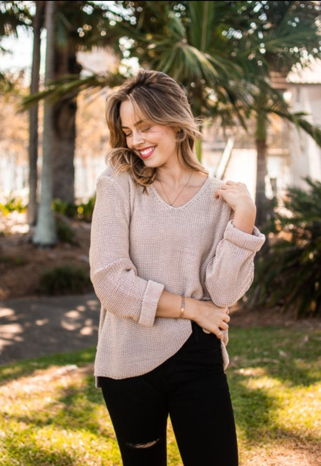 Harley Knit - Mocha 100% Cotton