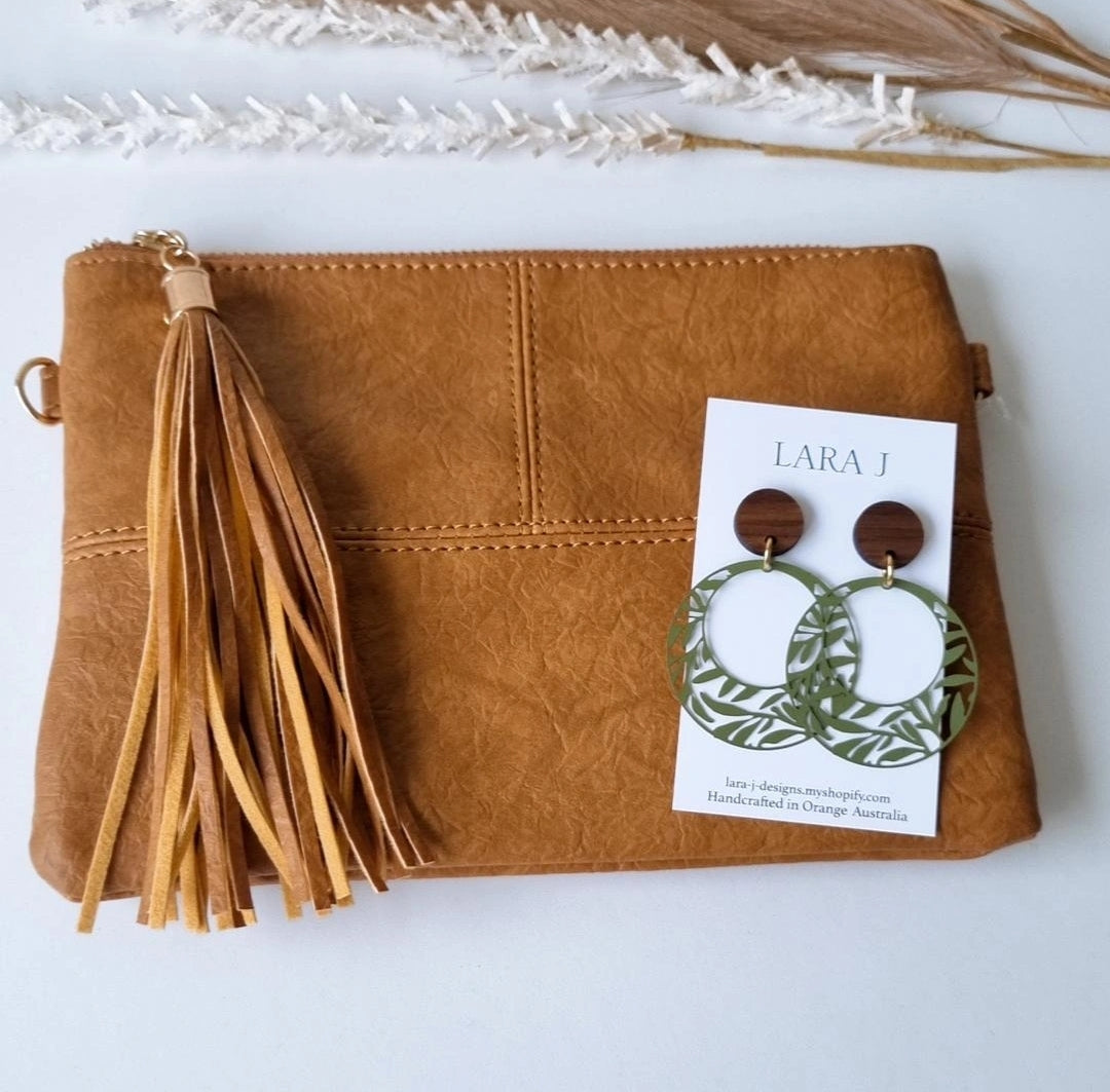Crossbody Bag Set - Tan #9
