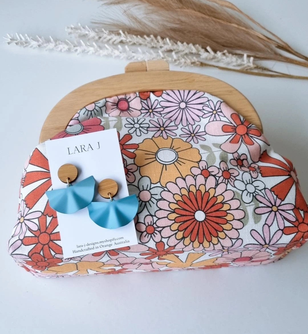 Timber Clutch Set - Floral #3