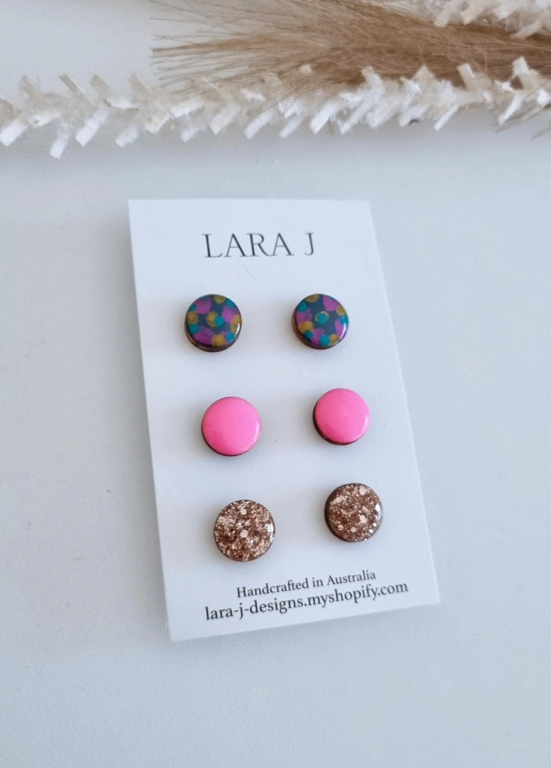12mm Earring Trio #1
