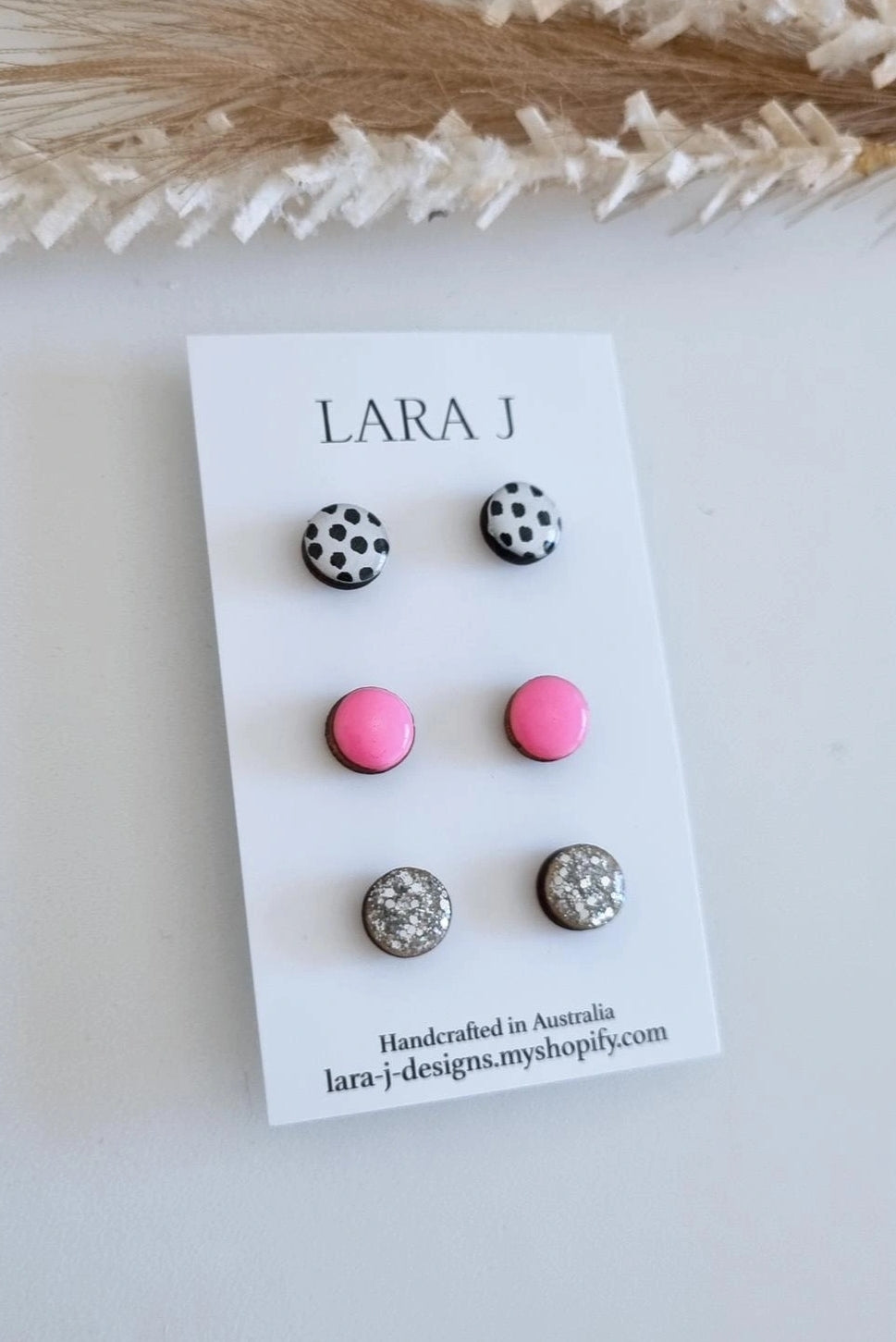 10mm Earring Trio #11