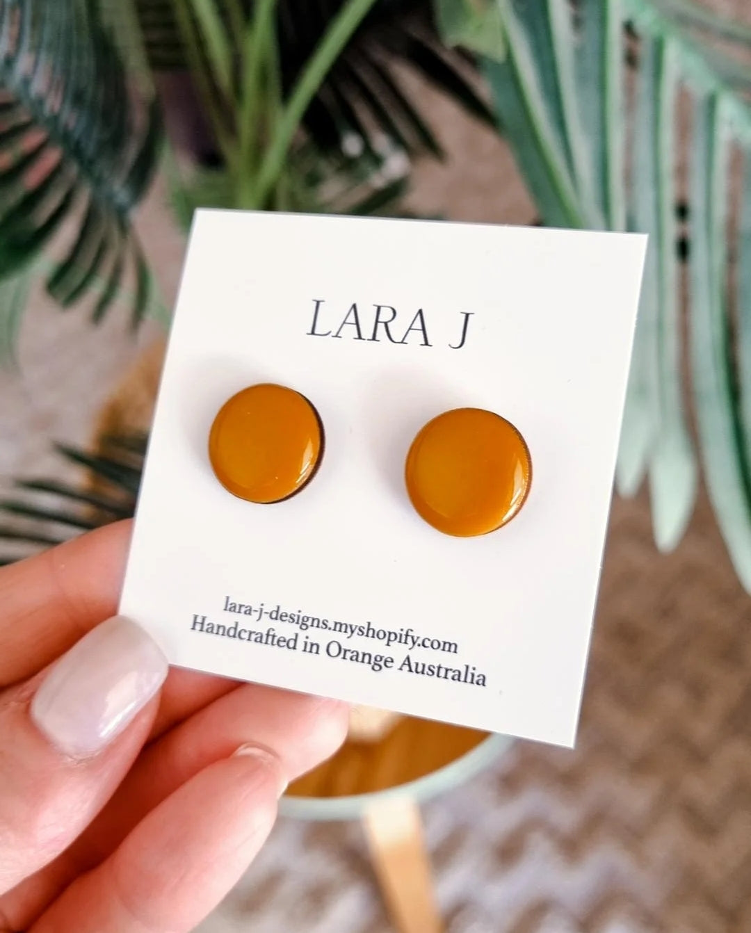 16mm Studs - Mustard