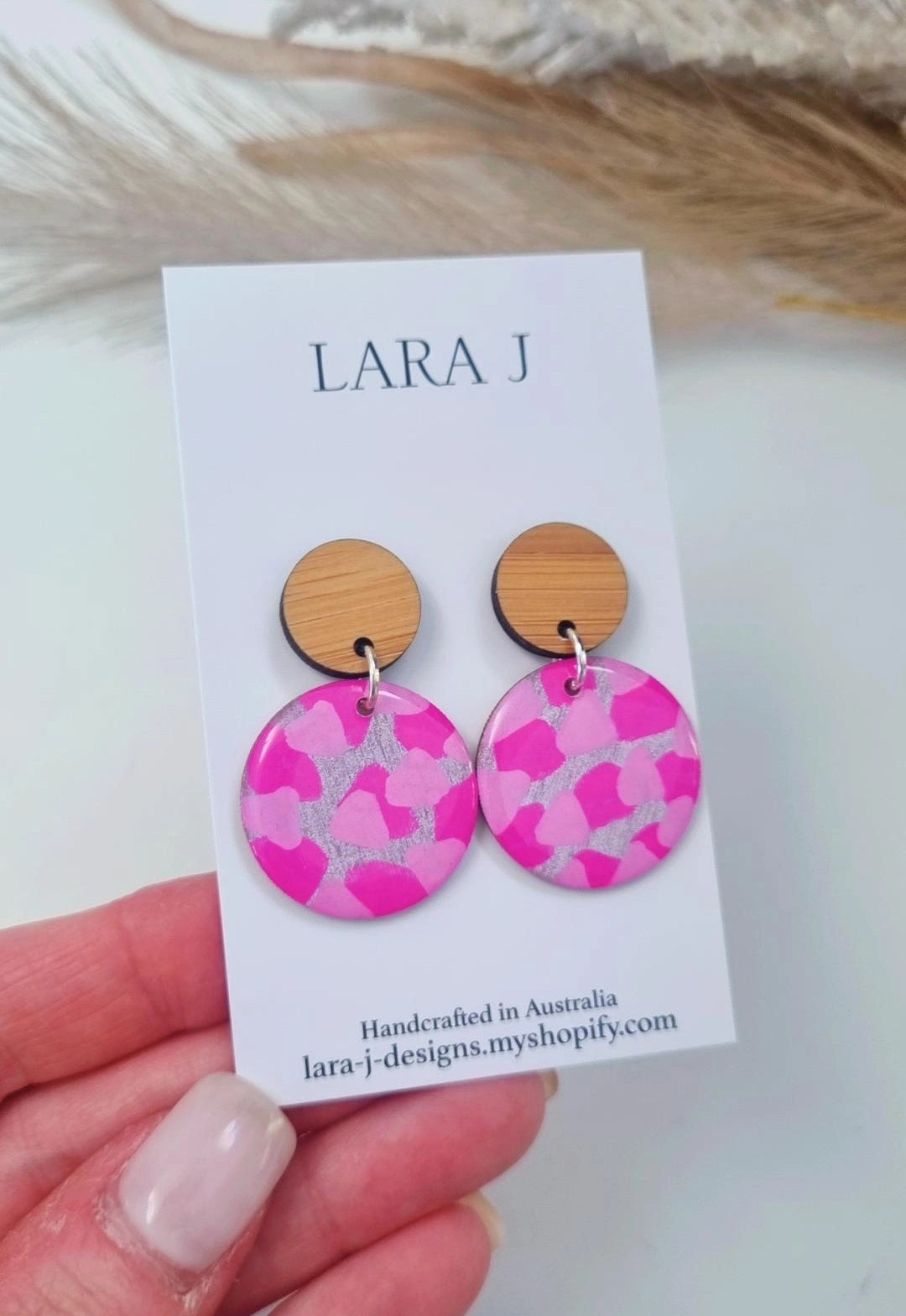 Petite Circle Dangle #34