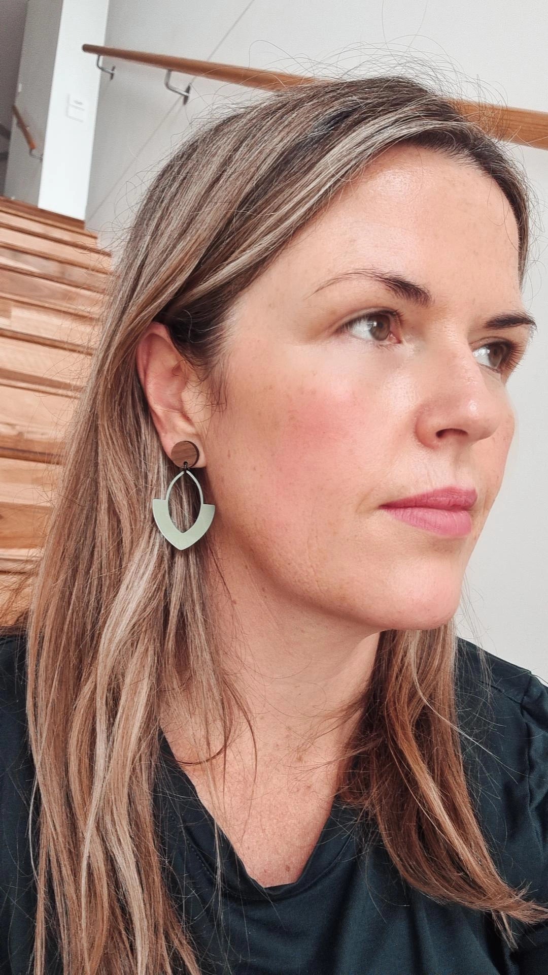Audrey Dangle - Olive