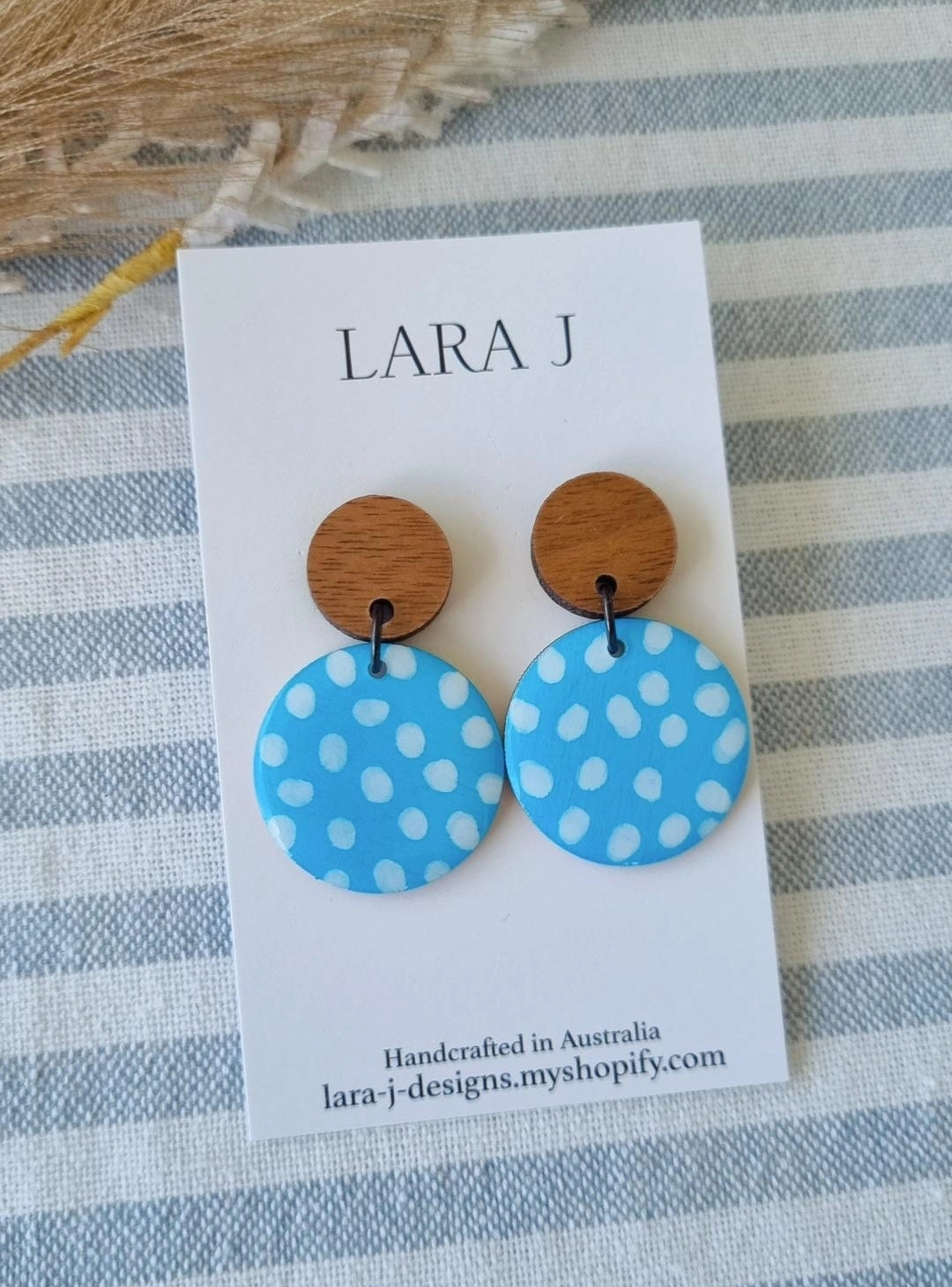 Petite Circle Dangle #11