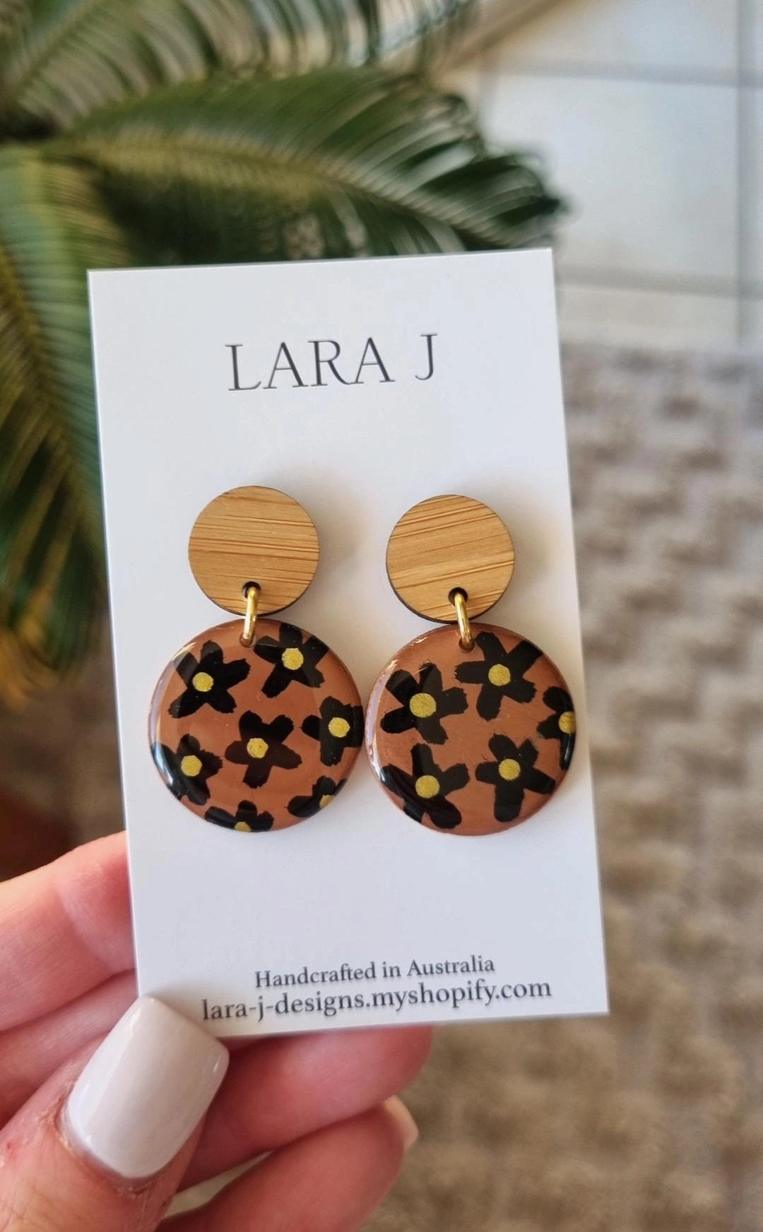 Petite Circle Dangle #46