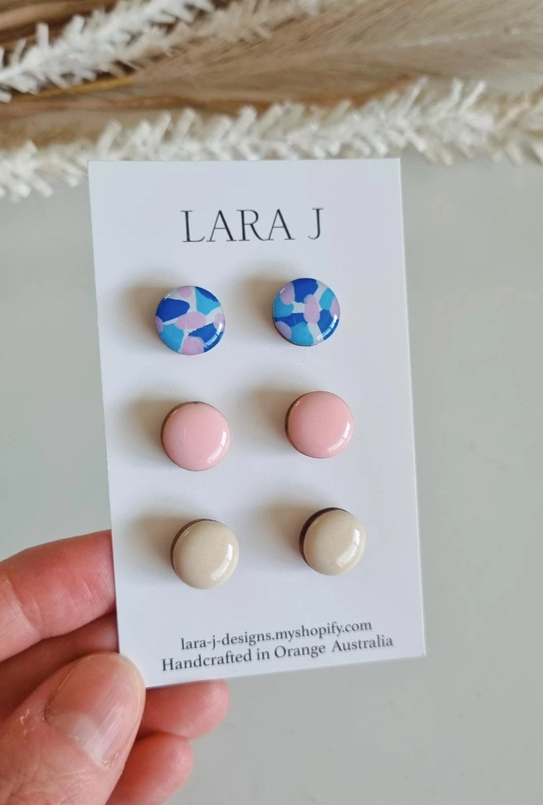 12mm Earring Trio #28