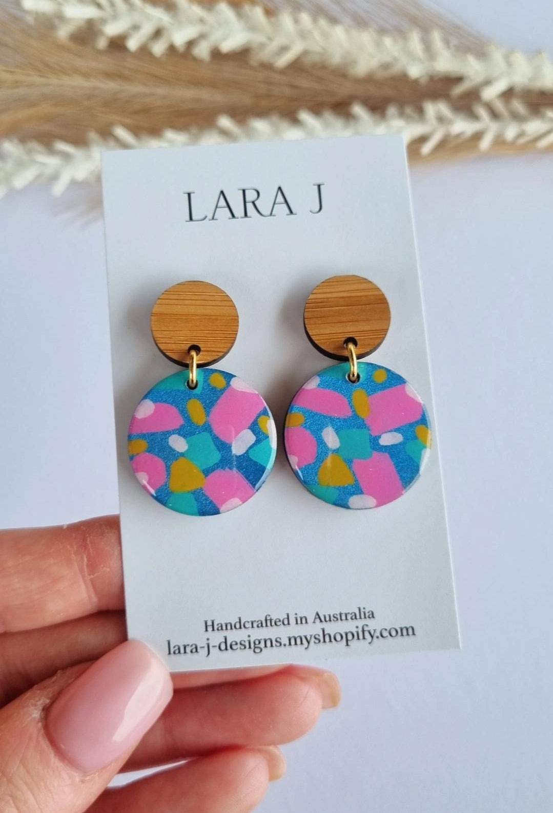 Petite Circle Dangle #9