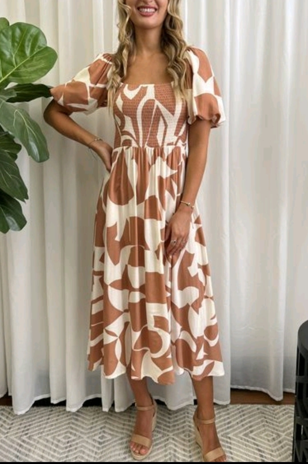 Sienna Dress - Tan