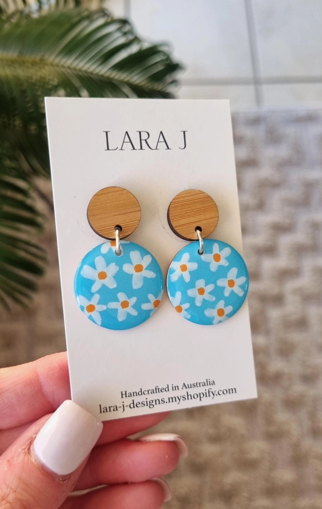 Petite Circle Dangle #42