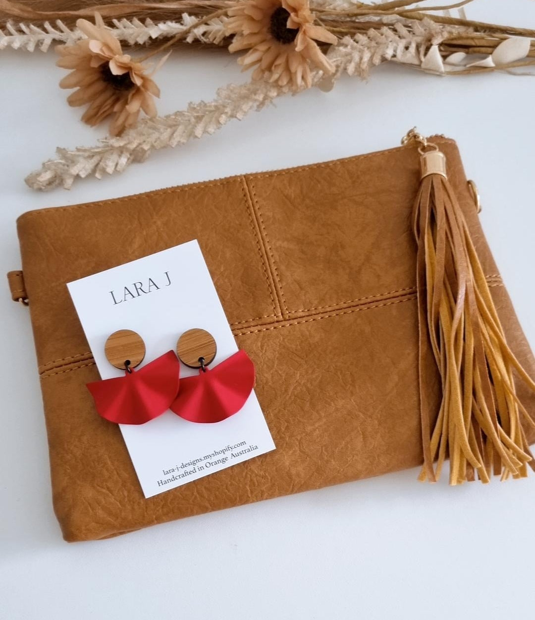 Crossbody Bag Set - Tan #4