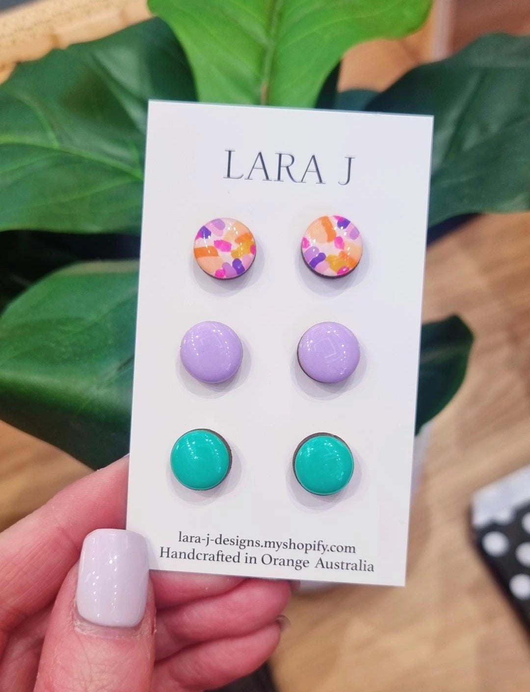 12mm Earring Trio #29