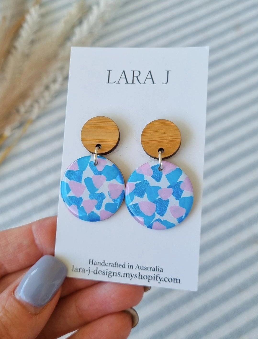 Petite Circle Dangle #35