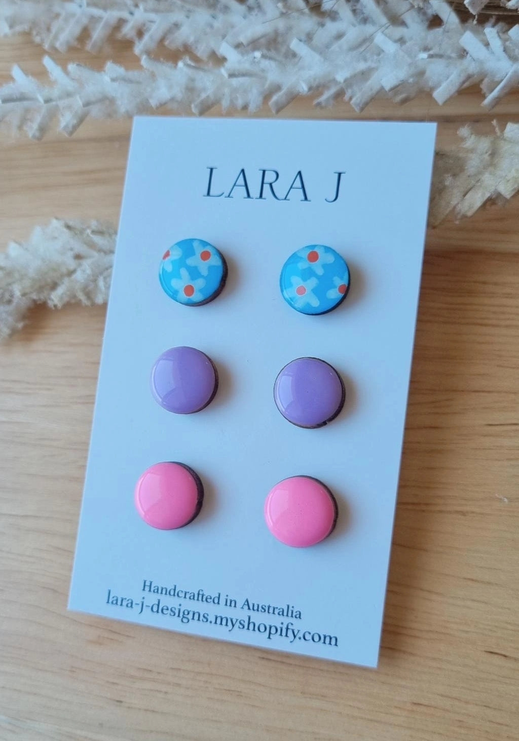 Wendy Custom 12mm Earring Trio #2