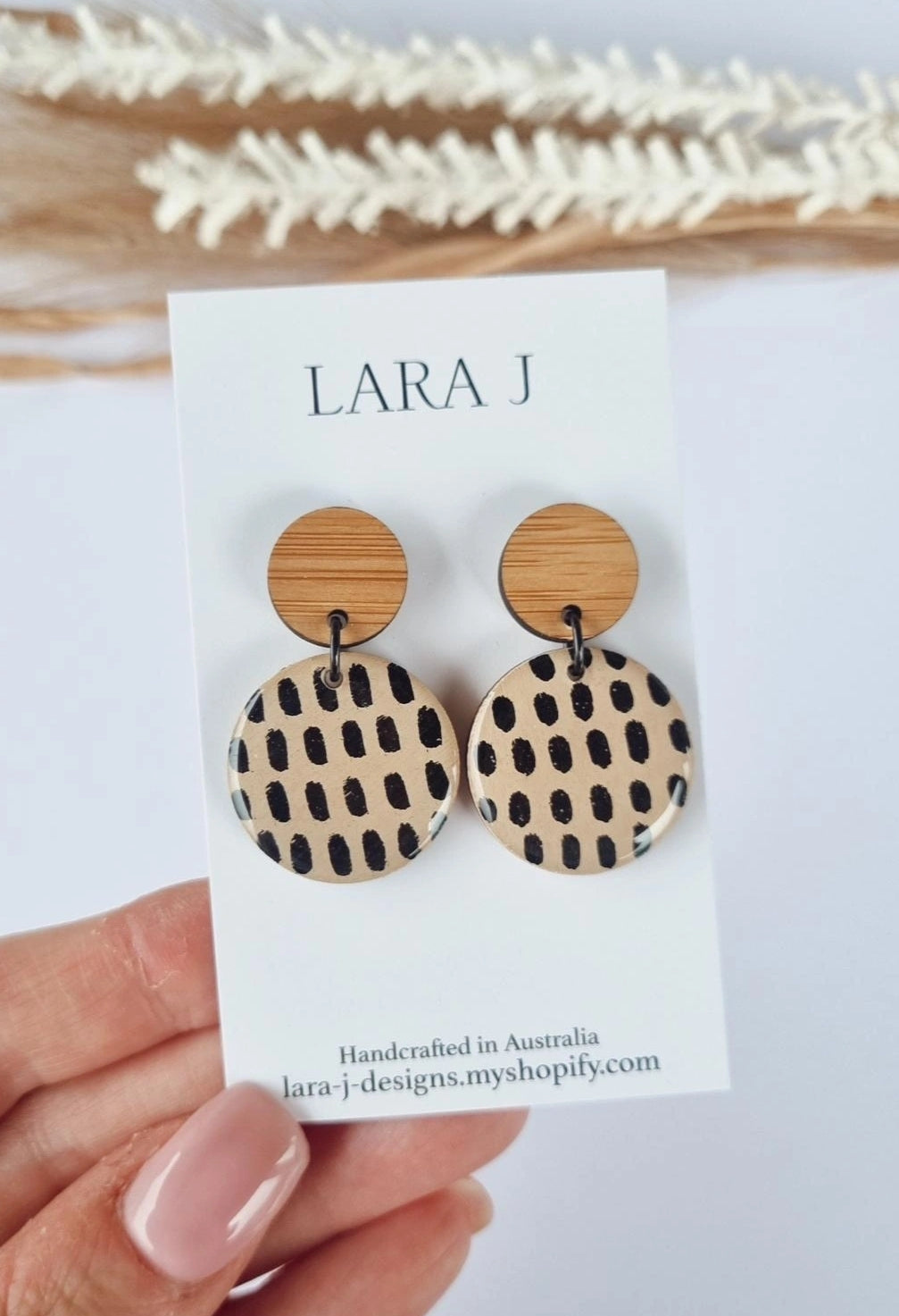 Petite Circle Dangle #3