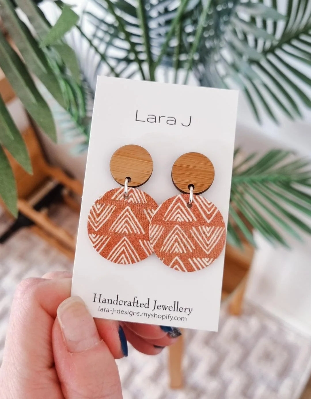 Small Cody Leather Dangles