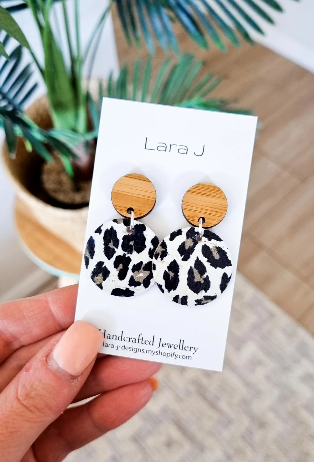 Small Animal Leather Dangles