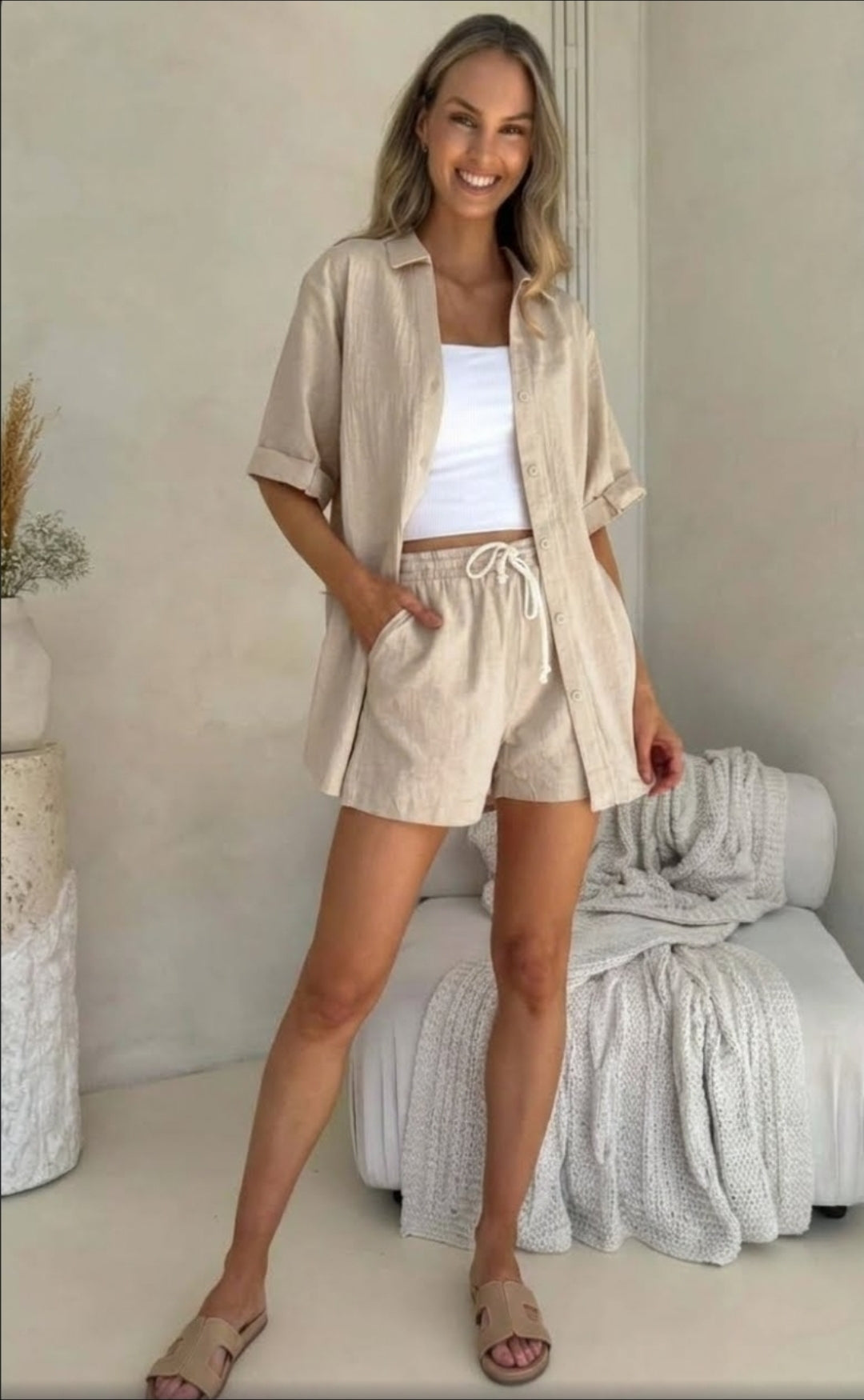 Island Two Piece Set - 100% Cotton