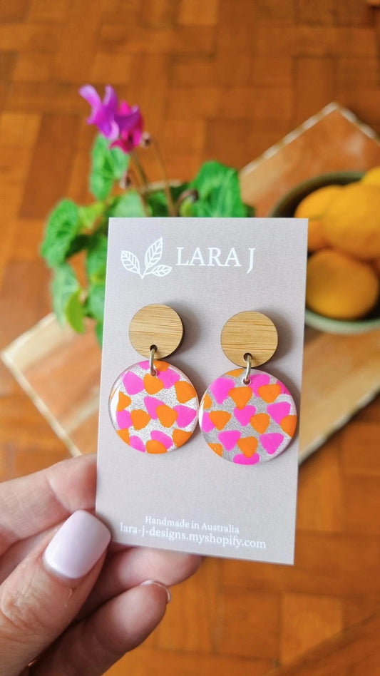 Petite Circle Dangle #68
