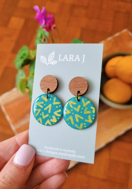 Petite Circle Dangle #45