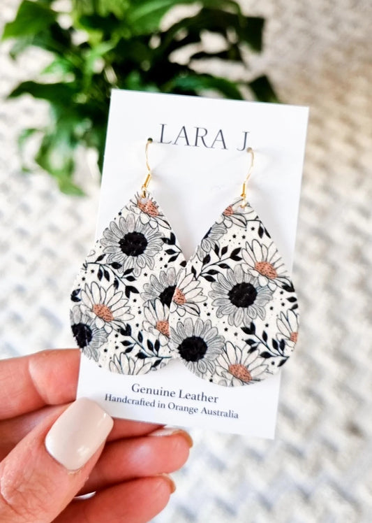 Betty Leather Earrings