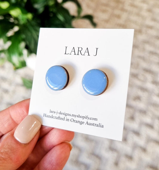 16mm Studs - Powder Blue