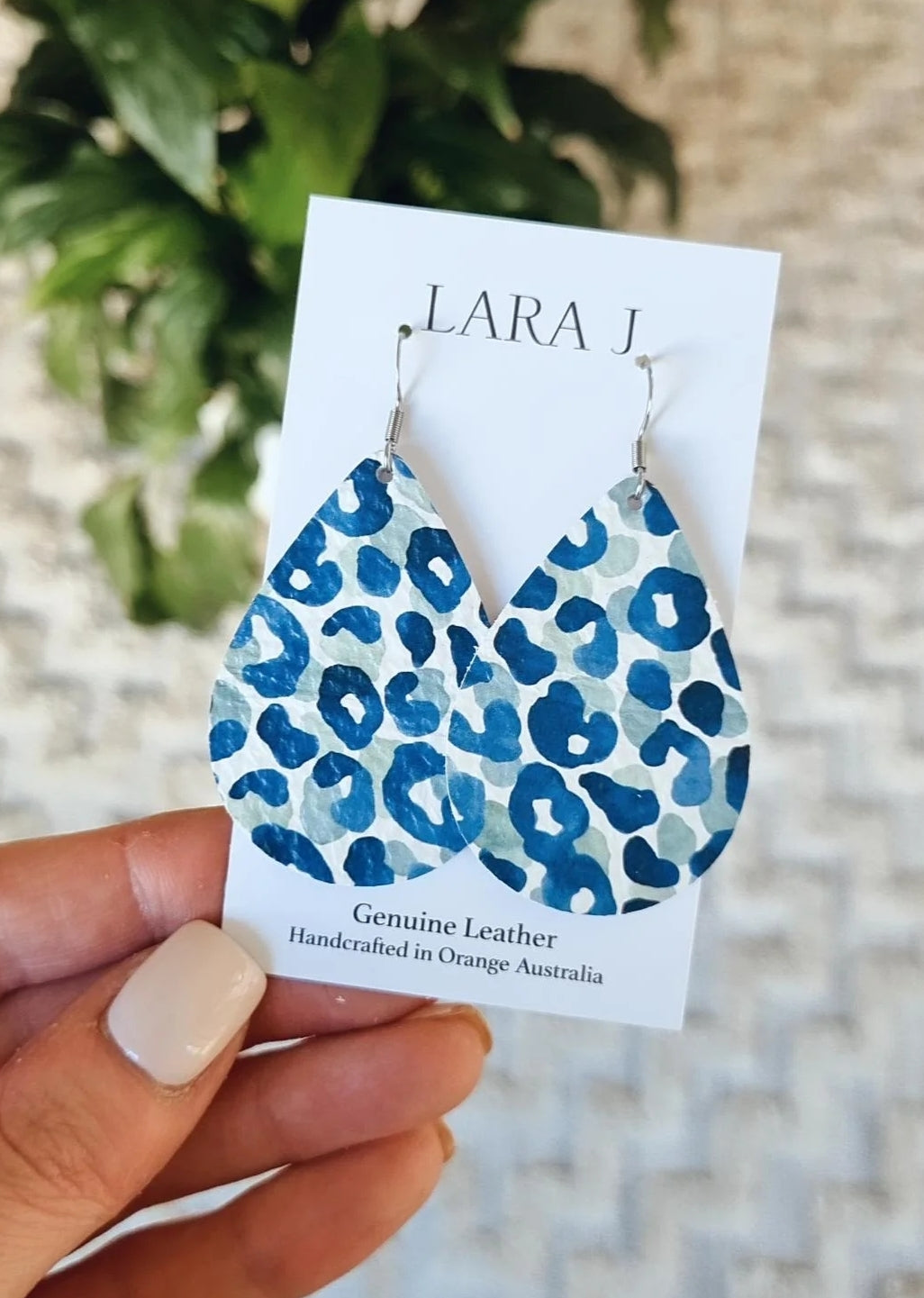 Darcy Leather Earrings