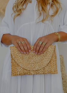 Rattan Clutch