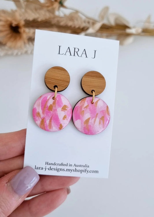 Petite Circle Dangle - Daydream