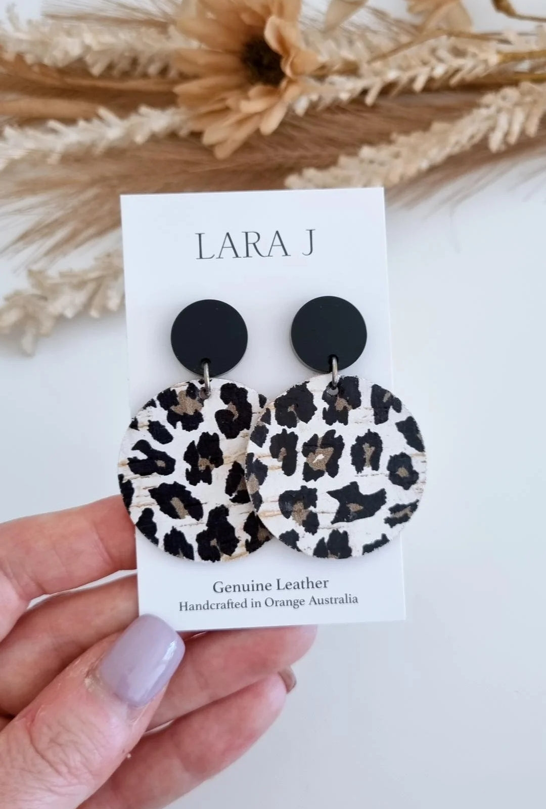Leather Dangles - #7