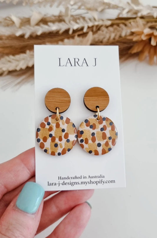 Petite Circle Dangle #7