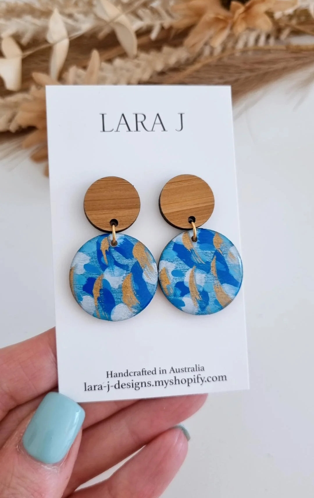 Petite Circle Dangle #3