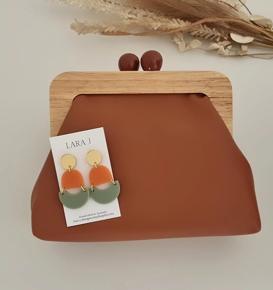 Timber Clutch Set - Tan #2