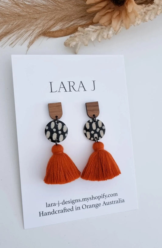 Handpainted Tassel Dangle #2
