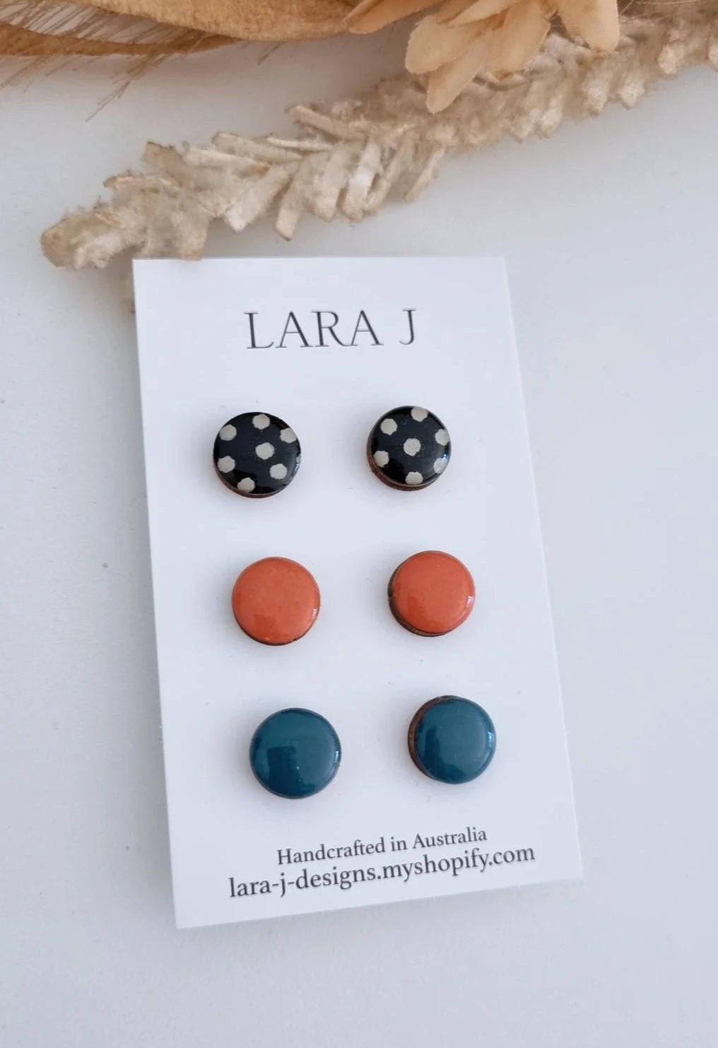 12mm Earring Trio #3
