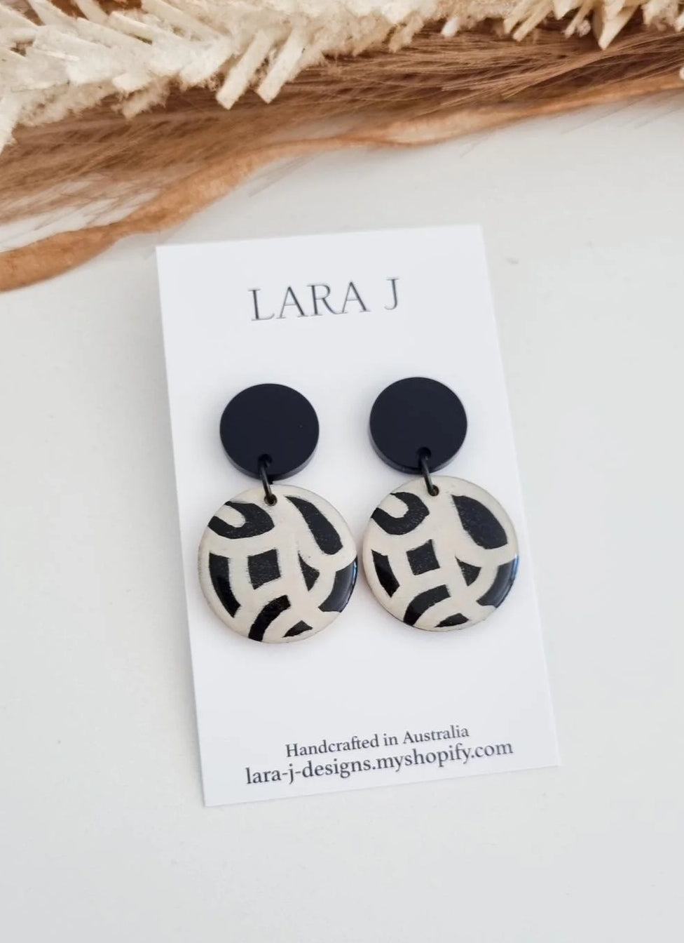 Petite Circle Dangle #14