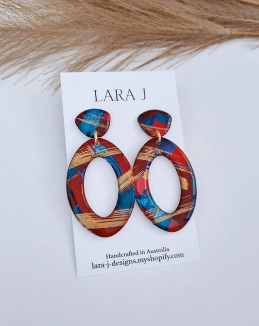 Hand Painted Christmas Dangle