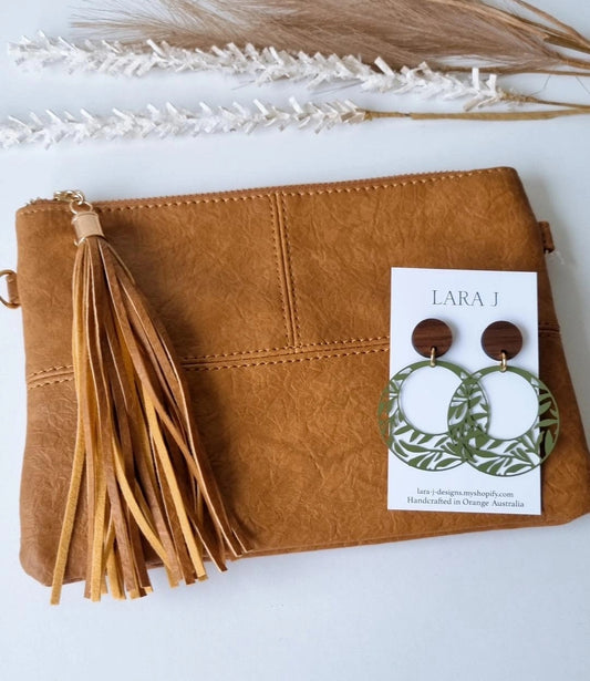Crossbody Bag Set - Tan #9