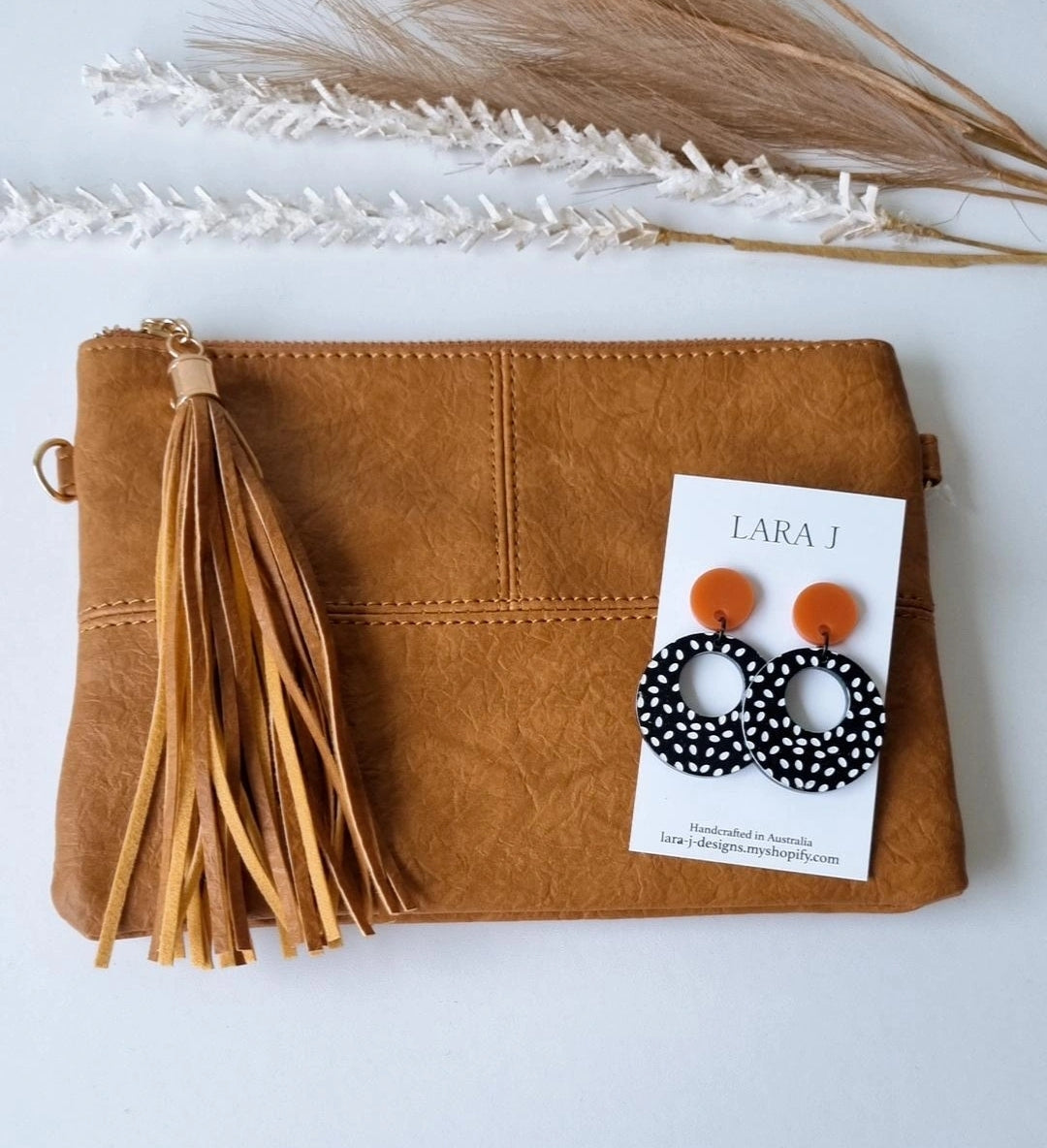 Crossbody Bag Set - Tan #10
