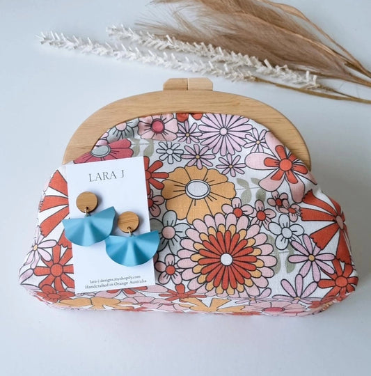 Timber Clutch Set - Floral #3