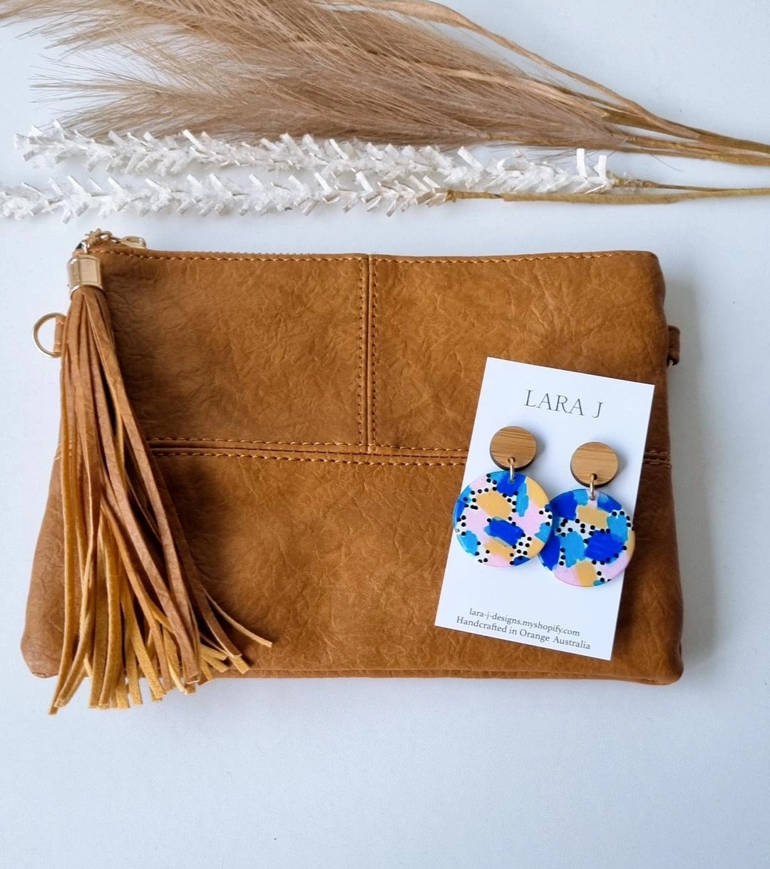 Crossbody Bag Set - Tan #2