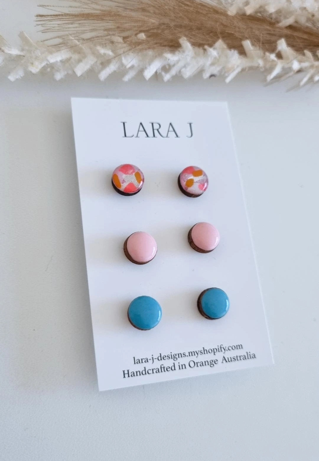 10mm Earring Trio #6