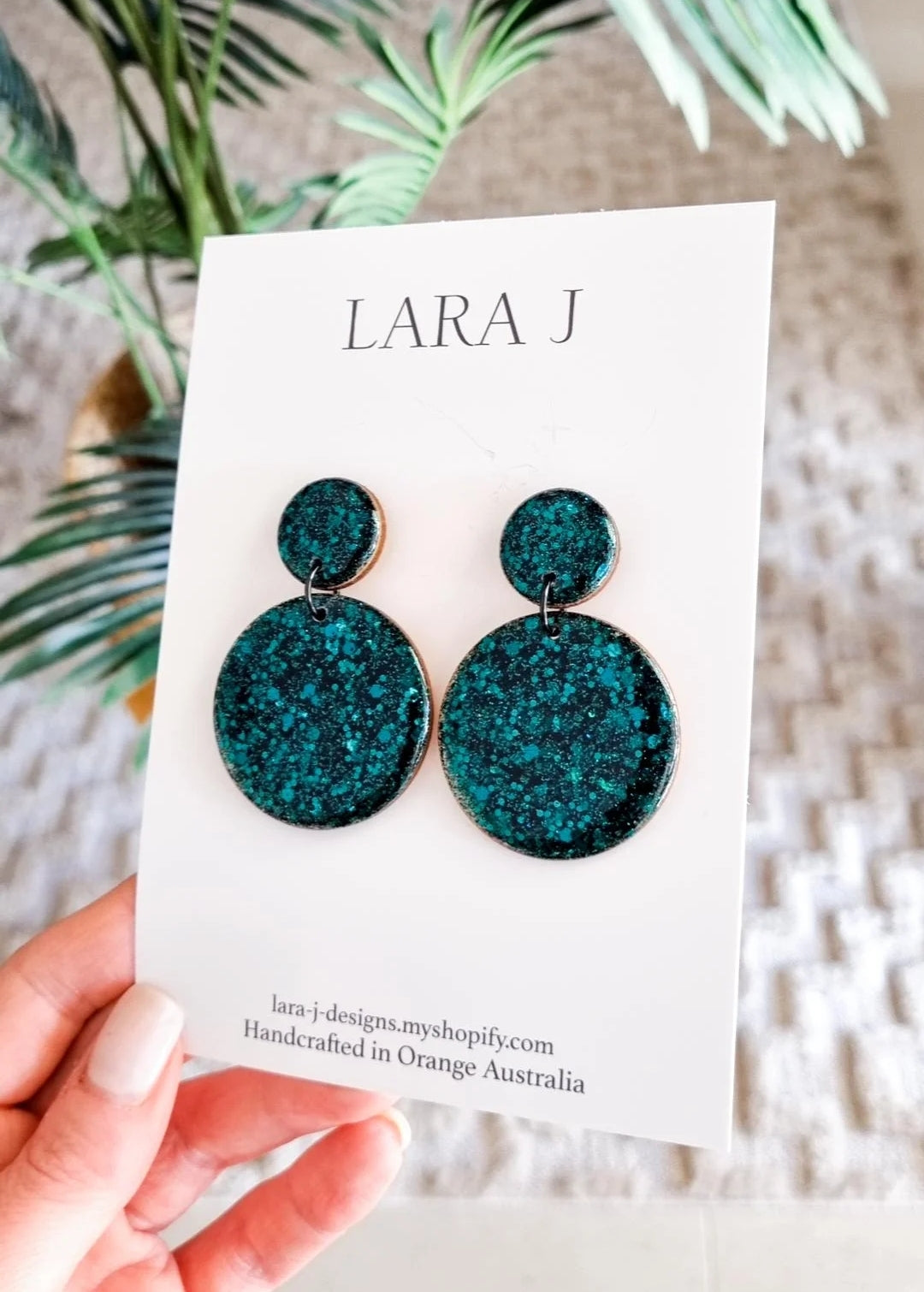 Maxi Dangle - Emerald Sparkle